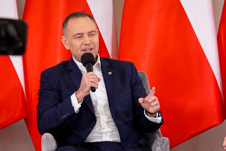 Meeting of President Karol Nawrocki with Former President Andrzej Duda. Press Conference. 08.01.2025