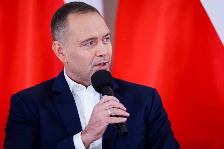 Meeting of President Karol Nawrocki with Former President Andrzej Duda. Press Conference. 08.01.2025