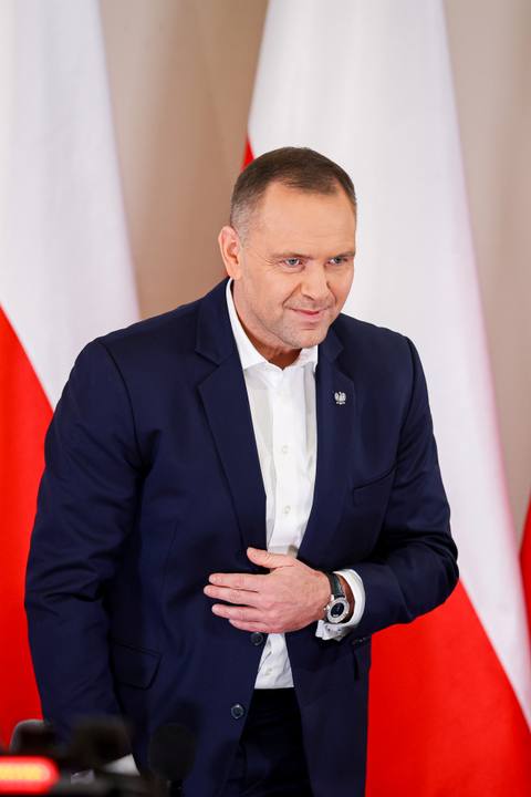 Meeting of President Karol Nawrocki with Former President Andrzej Duda. Press Conference. 08.01.2025