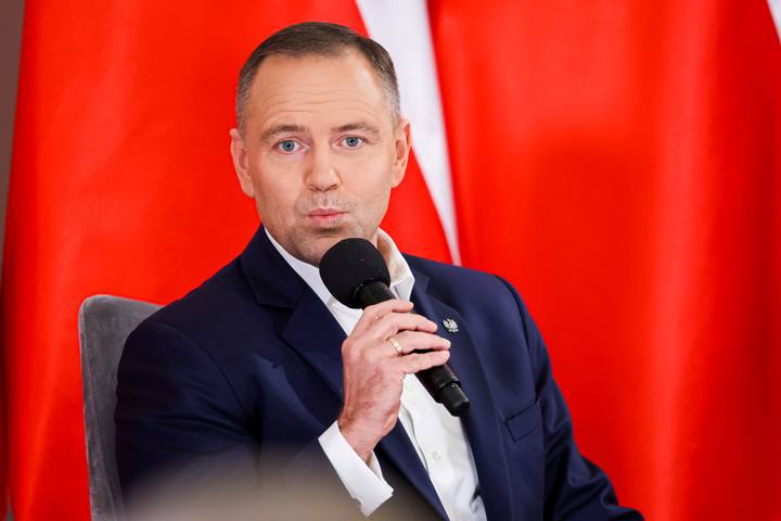 Meeting of President Karol Nawrocki with Former President Andrzej Duda. Press Conference. 08.01.2025