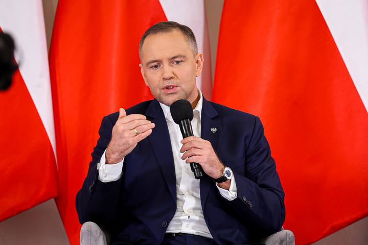 Meeting of President Karol Nawrocki with Former President Andrzej Duda. Press Conference. 08.01.2025