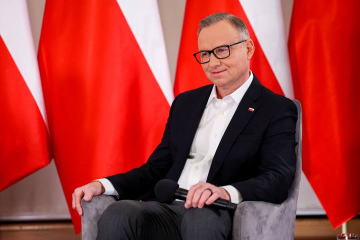 Meeting of President Karol Nawrocki with Former President Andrzej Duda. Press Conference. 08.01.2025
