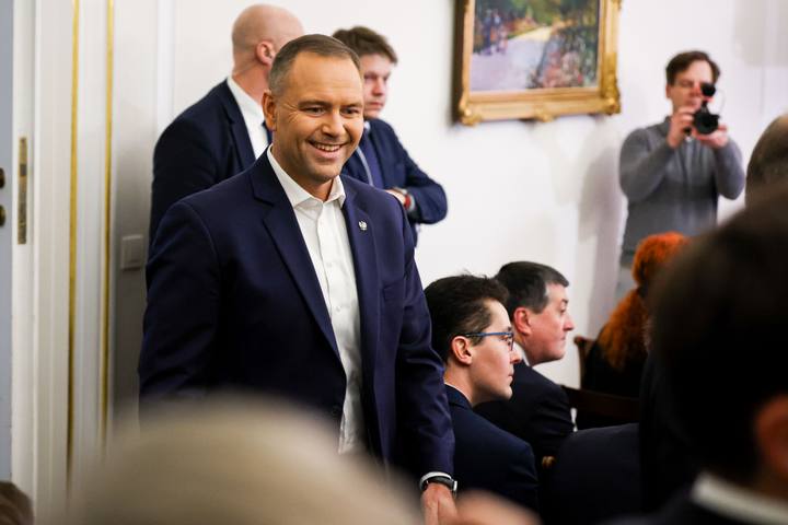 Meeting of President Karol Nawrocki with Former President Andrzej Duda. Press Conference. 08.01.2025