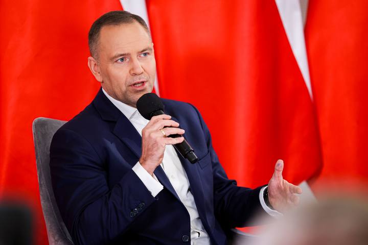 Meeting of President Karol Nawrocki with Former President Andrzej Duda. Press Conference. 08.01.2025