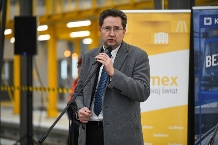Official Opening of Tram Service Station in Nowa Huta. Krakow. 21.10.2025
