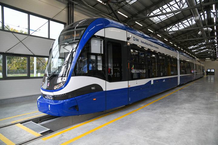 Official Opening of Tram Service Station in Nowa Huta. Krakow. 21.10.2025