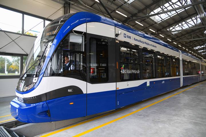 Official Opening of Tram Service Station in Nowa Huta. Krakow. 21.10.2025