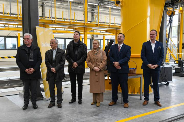 Official Opening of Tram Service Station in Nowa Huta. Krakow. 21.10.2025