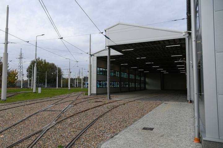 Official Opening of Tram Service Station in Nowa Huta. Krakow. 21.10.2025
