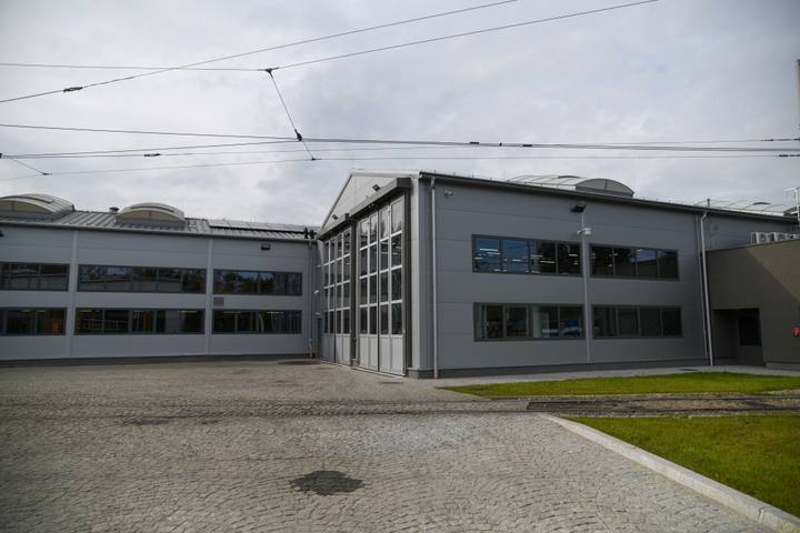 Official Opening of Tram Service Station in Nowa Huta. Krakow. 21.10.2025