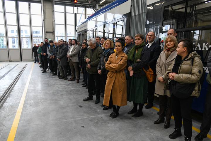 Official Opening of Tram Service Station in Nowa Huta. Krakow. 21.10.2025