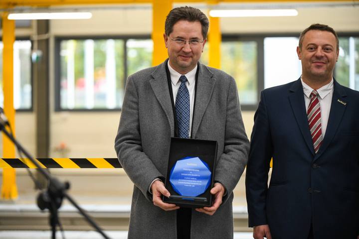 Official Opening of Tram Service Station in Nowa Huta. Krakow. 21.10.2025