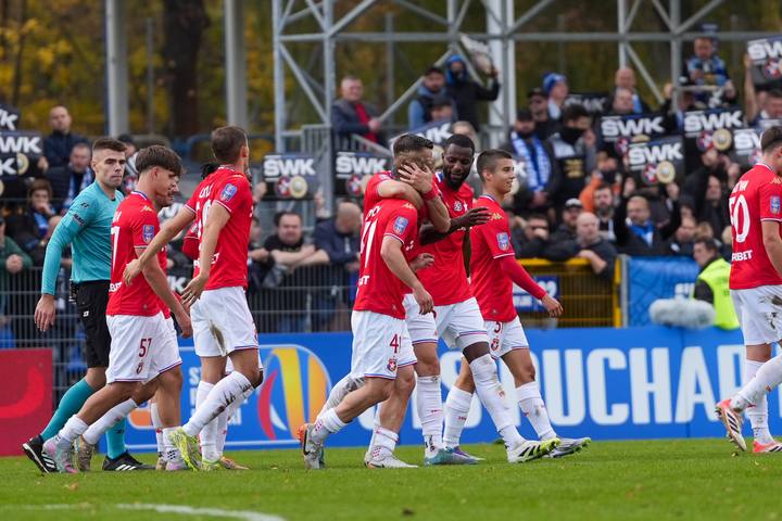 Football. STS Puchar Polski. Hutnik Krakow - Wisla Krakow. 29.10.2025