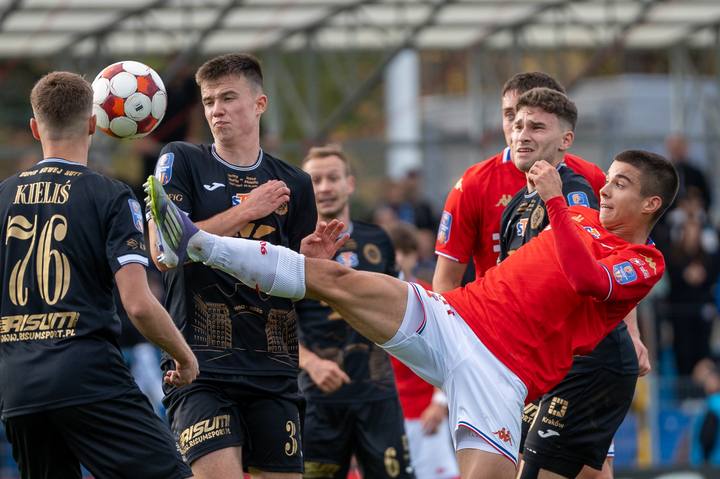 Football. STS Puchar Polski. Hutnik Krakow - Wisla Krakow. 29.10.2025