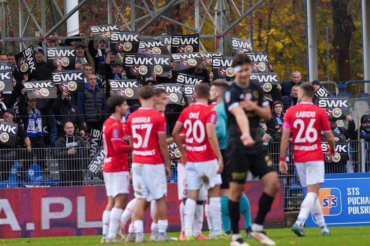 Football. STS Puchar Polski. Hutnik Krakow - Wisla Krakow. 29.10.2025