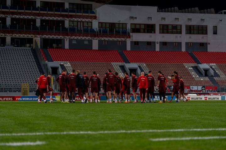 Football. Malta. Training. 17.11.2025
