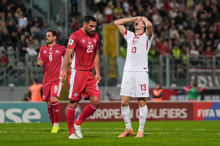 Football. FIFA World Cup Qualifiers. Malta - Poland. 17.11.2025