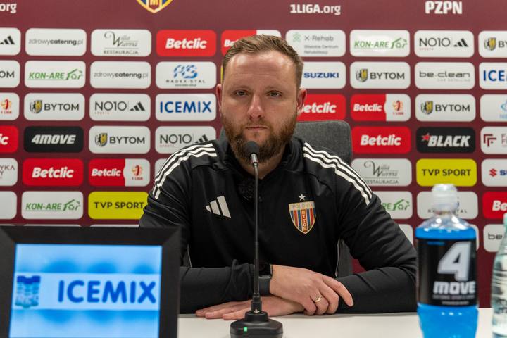 Football. Betclic I Liga. Polonia Bytom - Pogon Siedlce. 22.02.2026