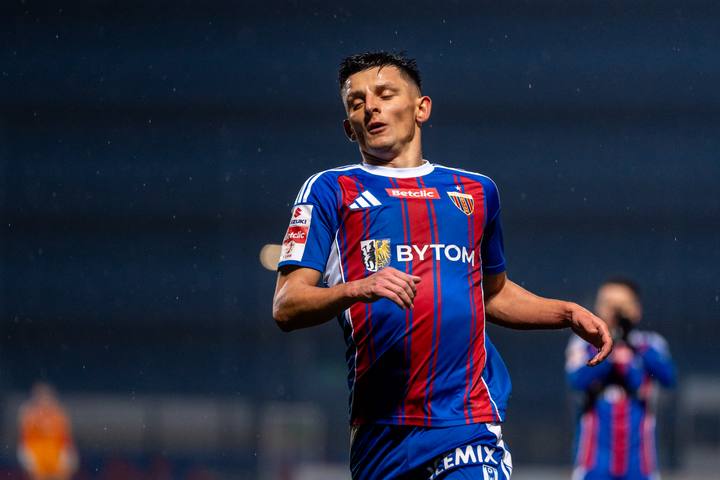 Football. Betclic I Liga. Polonia Bytom - Pogon Siedlce. 22.02.2026