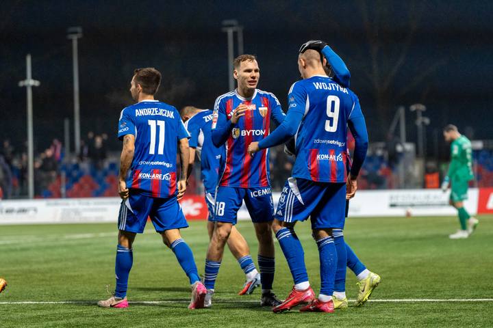 Football. Betclic I Liga. Polonia Bytom - Pogon Siedlce. 22.02.2026