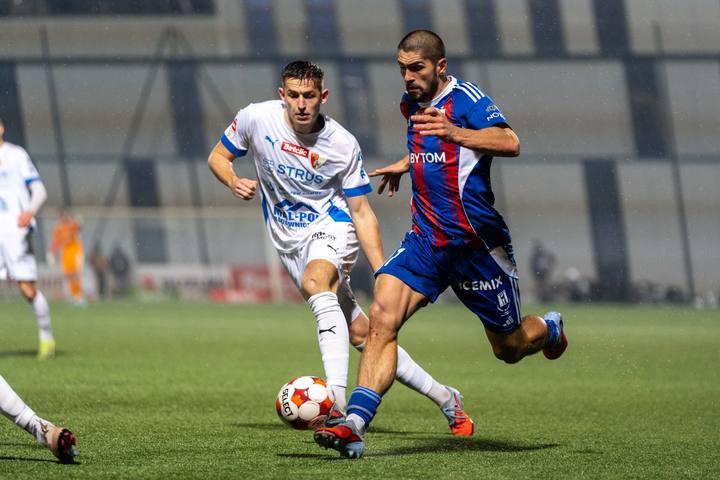 Football. Betclic I Liga. Polonia Bytom - Pogon Siedlce. 22.02.2026