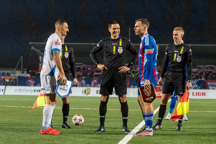 Football. Betclic I Liga. Polonia Bytom - Pogon Siedlce. 22.02.2026