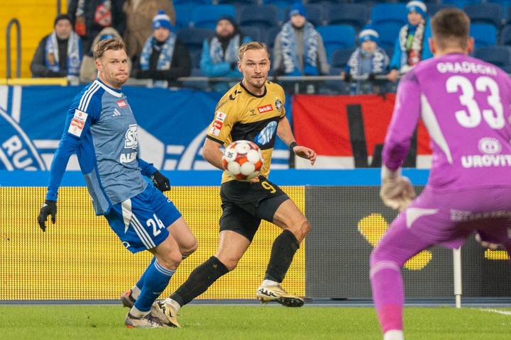 Football. Betclic I Liga. Ruch Chorzow - Polonia Warszawa. 21.02.2026