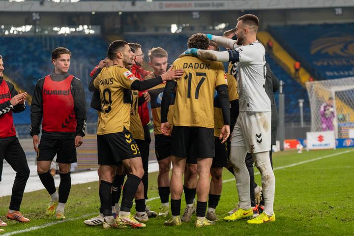 Football. Betclic I Liga. Ruch Chorzow - Polonia Warszawa. 21.02.2026