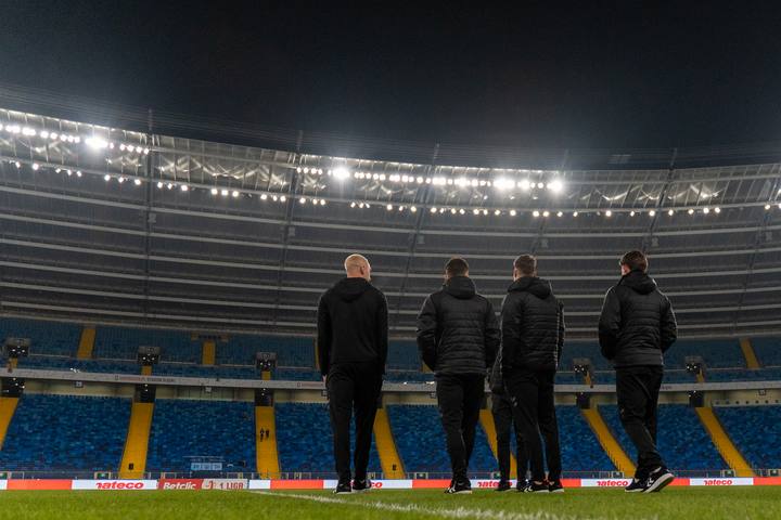 Football. Betclic I Liga. Ruch Chorzow - Polonia Warszawa. 21.02.2026