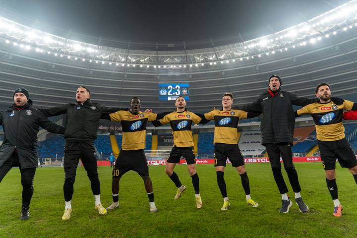 Football. Betclic I Liga. Ruch Chorzow - Polonia Warszawa. 21.02.2026