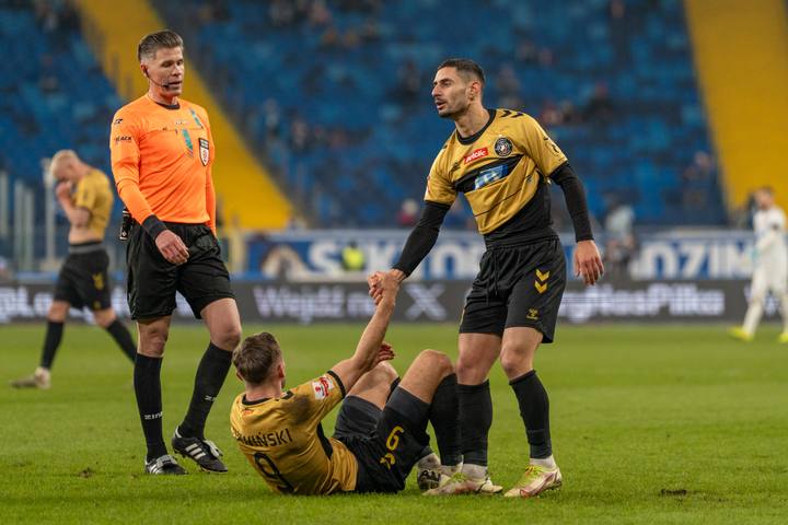 Football. Betclic I Liga. Ruch Chorzow - Polonia Warszawa. 21.02.2026