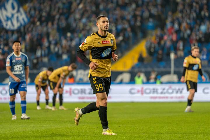 Football. Betclic I Liga. Ruch Chorzow - Polonia Warszawa. 21.02.2026