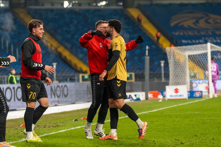 Football. Betclic I Liga. Ruch Chorzow - Polonia Warszawa. 21.02.2026