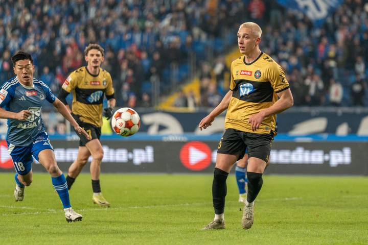 Football. Betclic I Liga. Ruch Chorzow - Polonia Warszawa. 21.02.2026