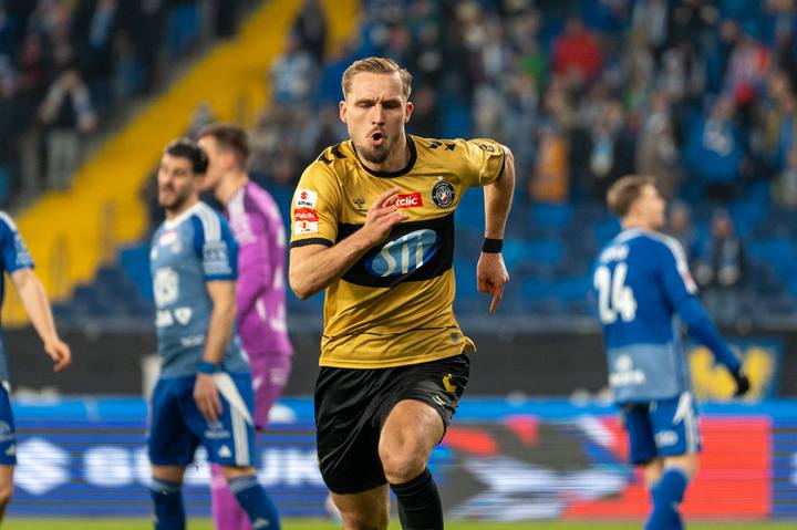 Football. Betclic I Liga. Ruch Chorzow - Polonia Warszawa. 21.02.2026