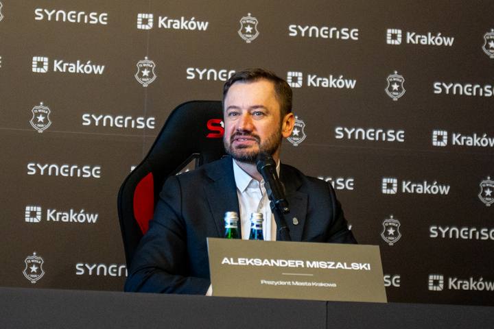 Football. Wisla Krakow. Press Conference. 17.01.2026