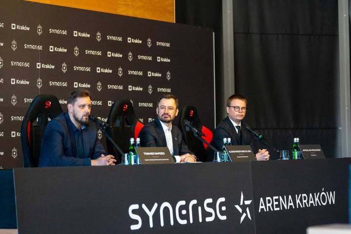 Football. Henryk Reyman Municipal Stadium. Press Conference. 17.01.2026