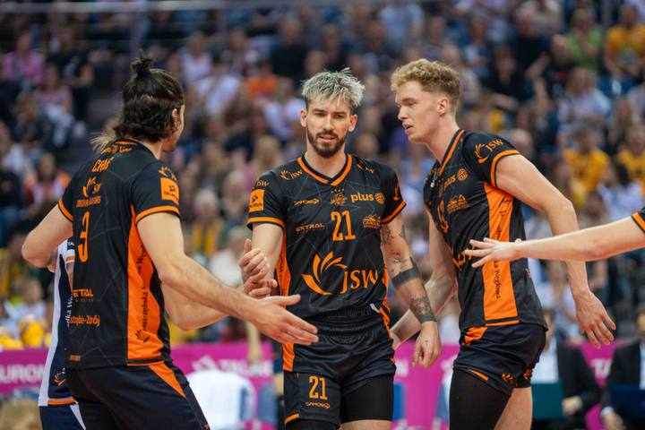 Volleyball. Tauron Puchar Polski. Jastrzebski Wegiel - Aluron CMC Warta. 13.04.2025