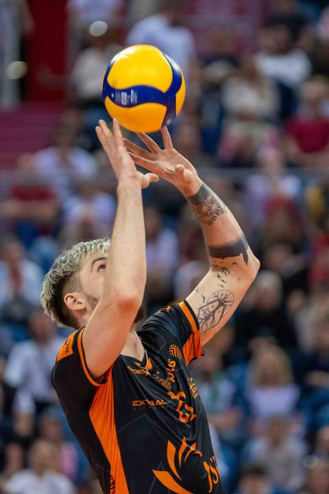 Volleyball. Tauron Puchar Polski. Jastrzebski Wegiel - Aluron CMC Warta. 13.04.2025