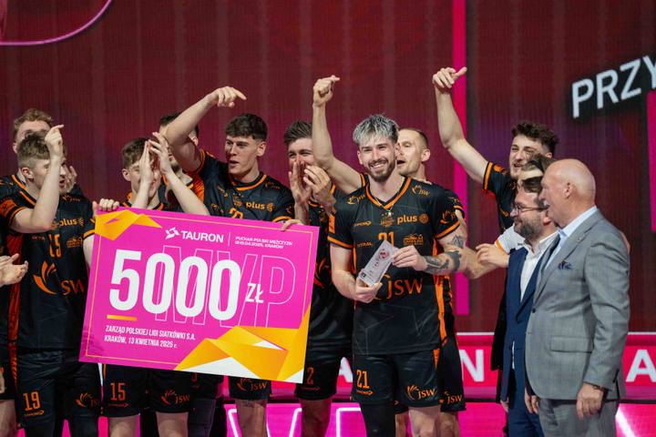 Volleyball. Tauron Puchar Polski. Jastrzebski Wegiel - Aluron CMC Warta. 13.04.2025