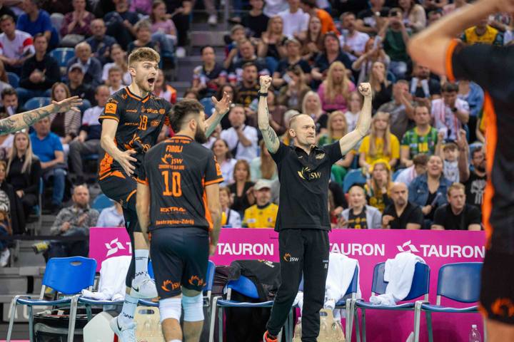 Volleyball. Tauron Puchar Polski. Jastrzebski Wegiel - Aluron CMC Warta. 13.04.2025