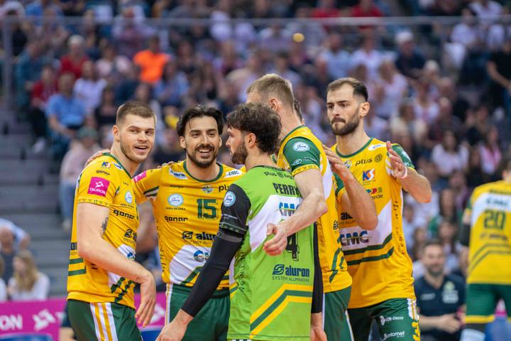 Volleyball. Tauron Puchar Polski. Jastrzebski Wegiel - Aluron CMC Warta. 13.04.2025