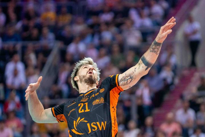 Volleyball. Tauron Puchar Polski. Jastrzebski Wegiel - Aluron CMC Warta. 13.04.2025