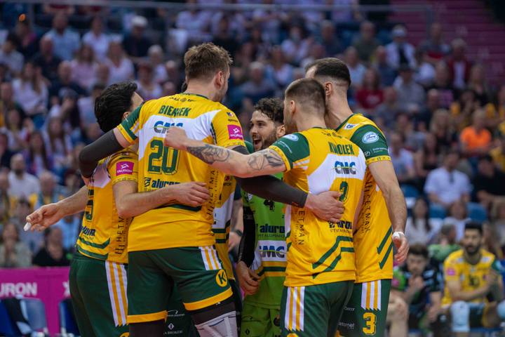 Volleyball. Tauron Puchar Polski. Jastrzebski Wegiel - Aluron CMC Warta. 13.04.2025