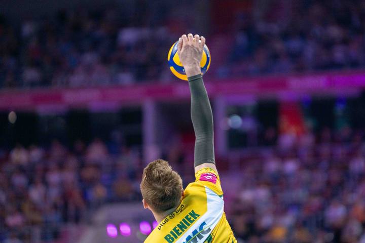 Volleyball. Tauron Puchar Polski. Jastrzebski Wegiel - Aluron CMC Warta. 13.04.2025