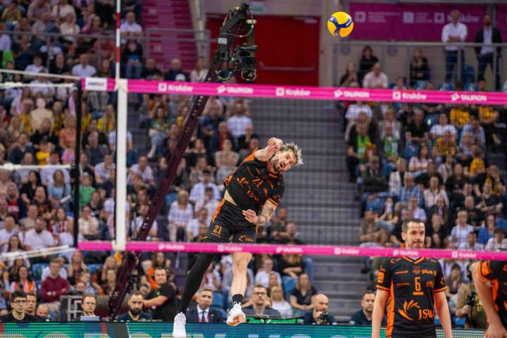 Volleyball. Tauron Puchar Polski. Jastrzebski Wegiel - Aluron CMC Warta. 13.04.2025