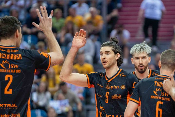 Volleyball. Tauron Puchar Polski. Jastrzebski Wegiel - Aluron CMC Warta. 13.04.2025