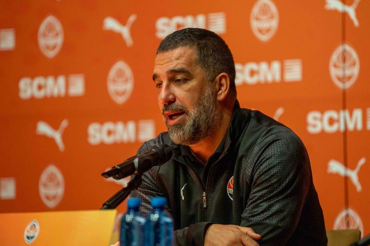 Football. Shakhtar Donetsk. Press Conference. 30.07.2025