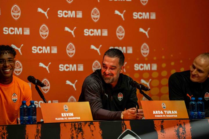 Football. Shakhtar Donetsk. Press Conference. 30.07.2025