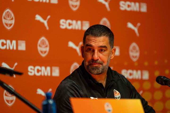 Football. Shakhtar Donetsk. Press Conference. 30.07.2025